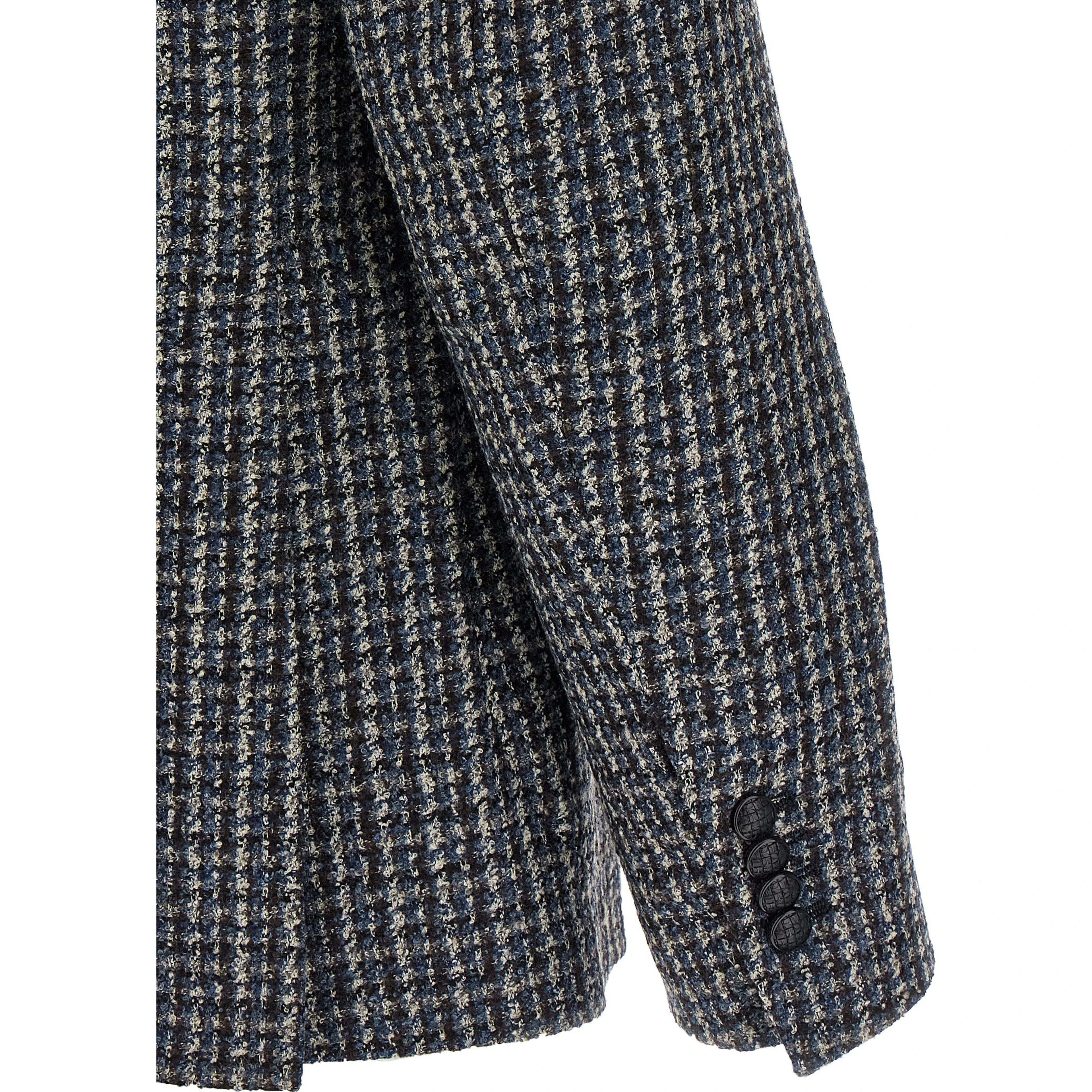 Multicolor Virgin Wool Blazer