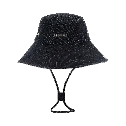 Blue Cotton Bucket Hat