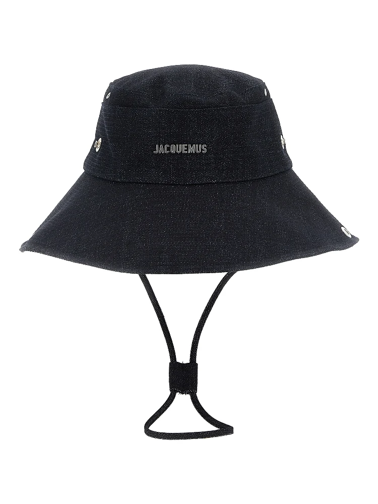 Blue Cotton Bucket Hat