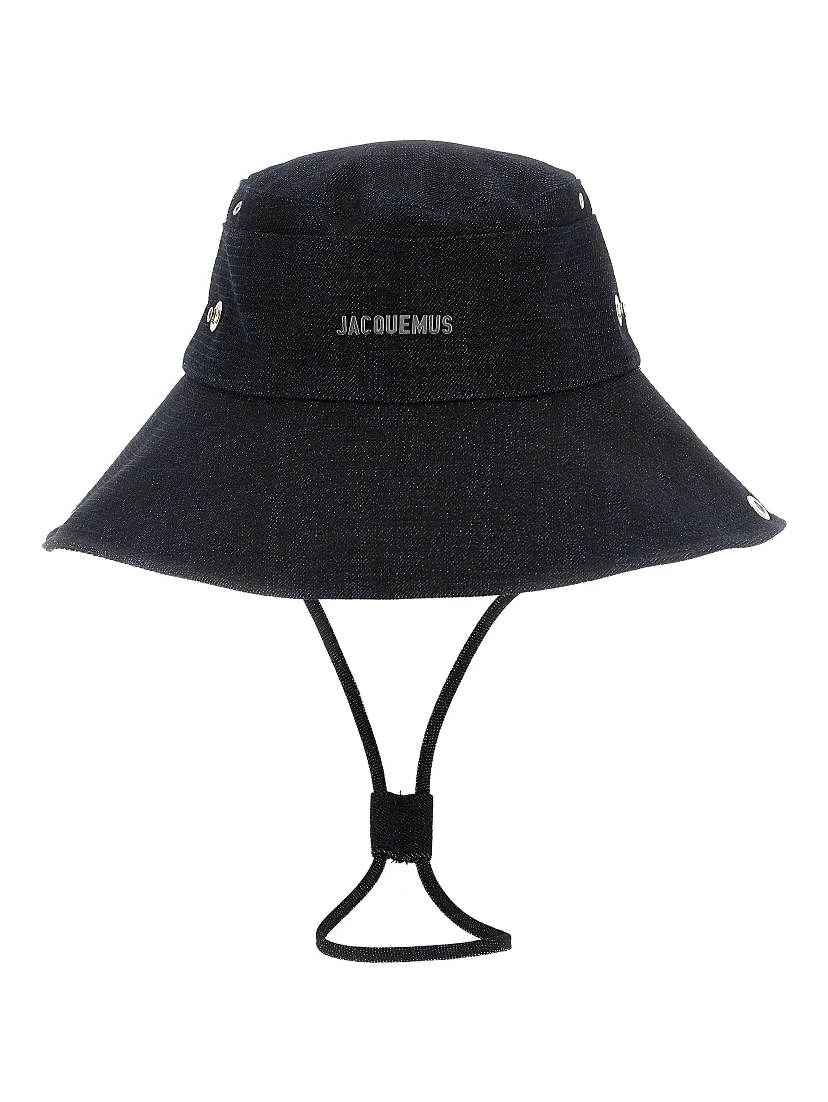 Blue Cotton Bucket Hat