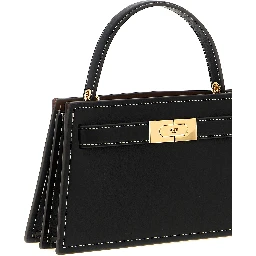 Black Cowhide Handbag