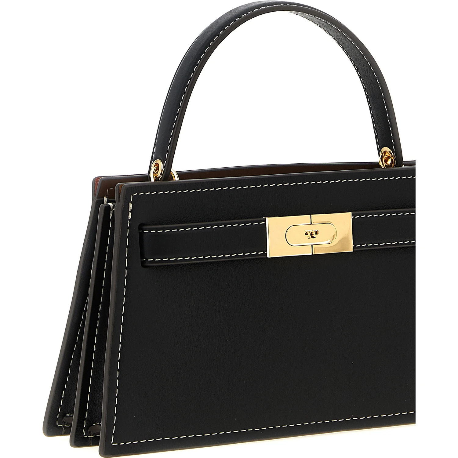 Black Cowhide Handbag