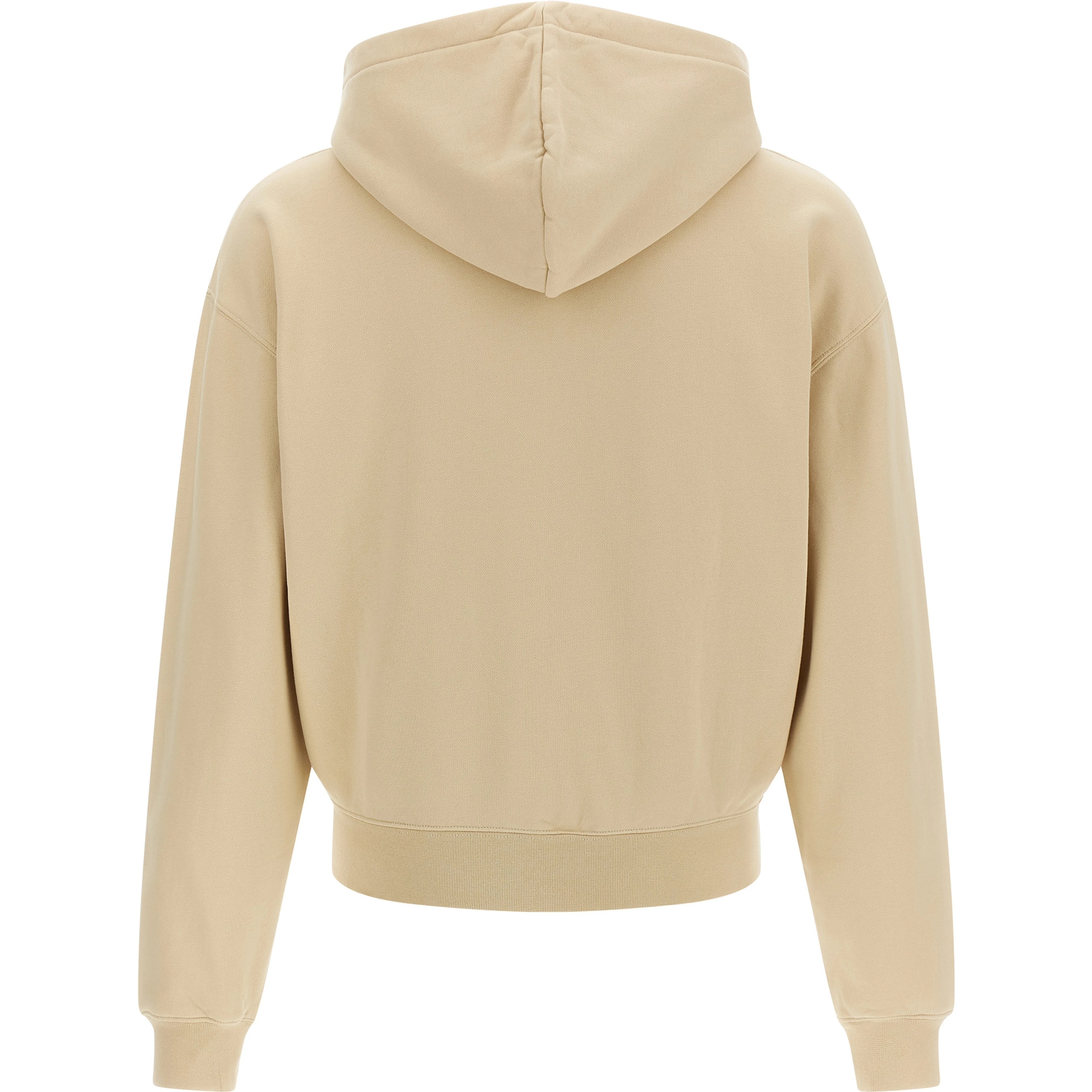 Beige Cotton Sweatshirt