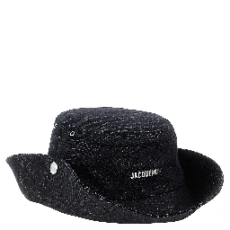 Blue Cotton Bucket Hat