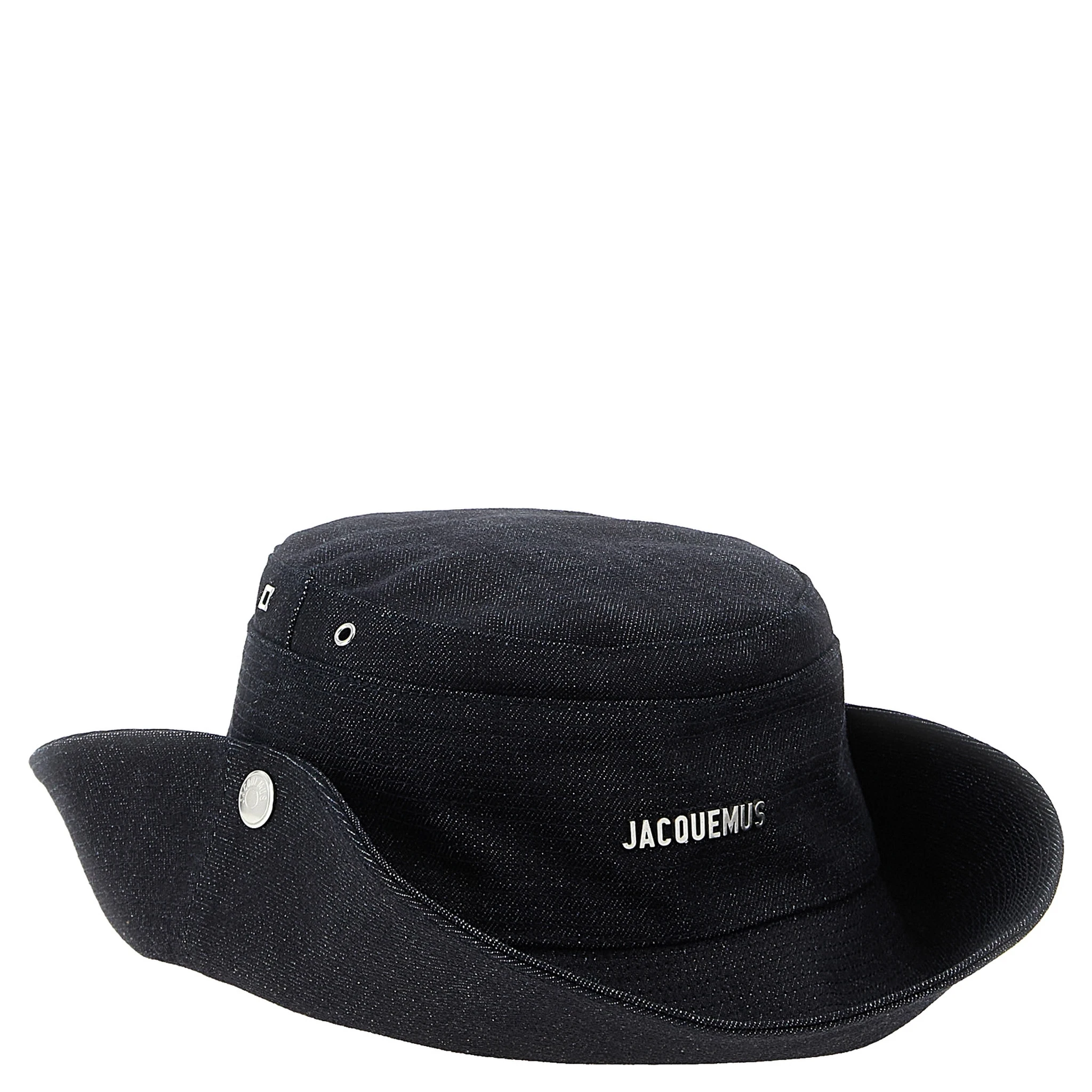 Blue Cotton Bucket Hat