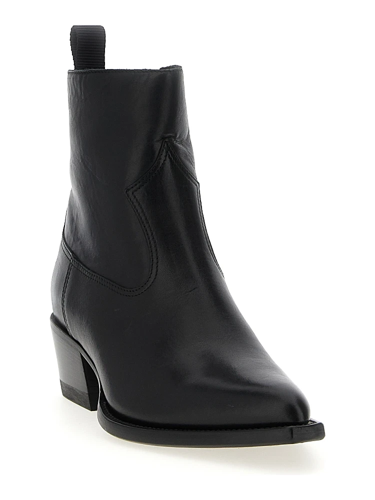Black Cowhide Chelsea Boots alternative