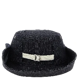 Blue Cotton Bucket Hat