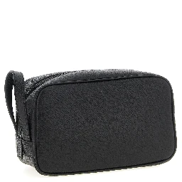 Black Calfskin Leather Wallet