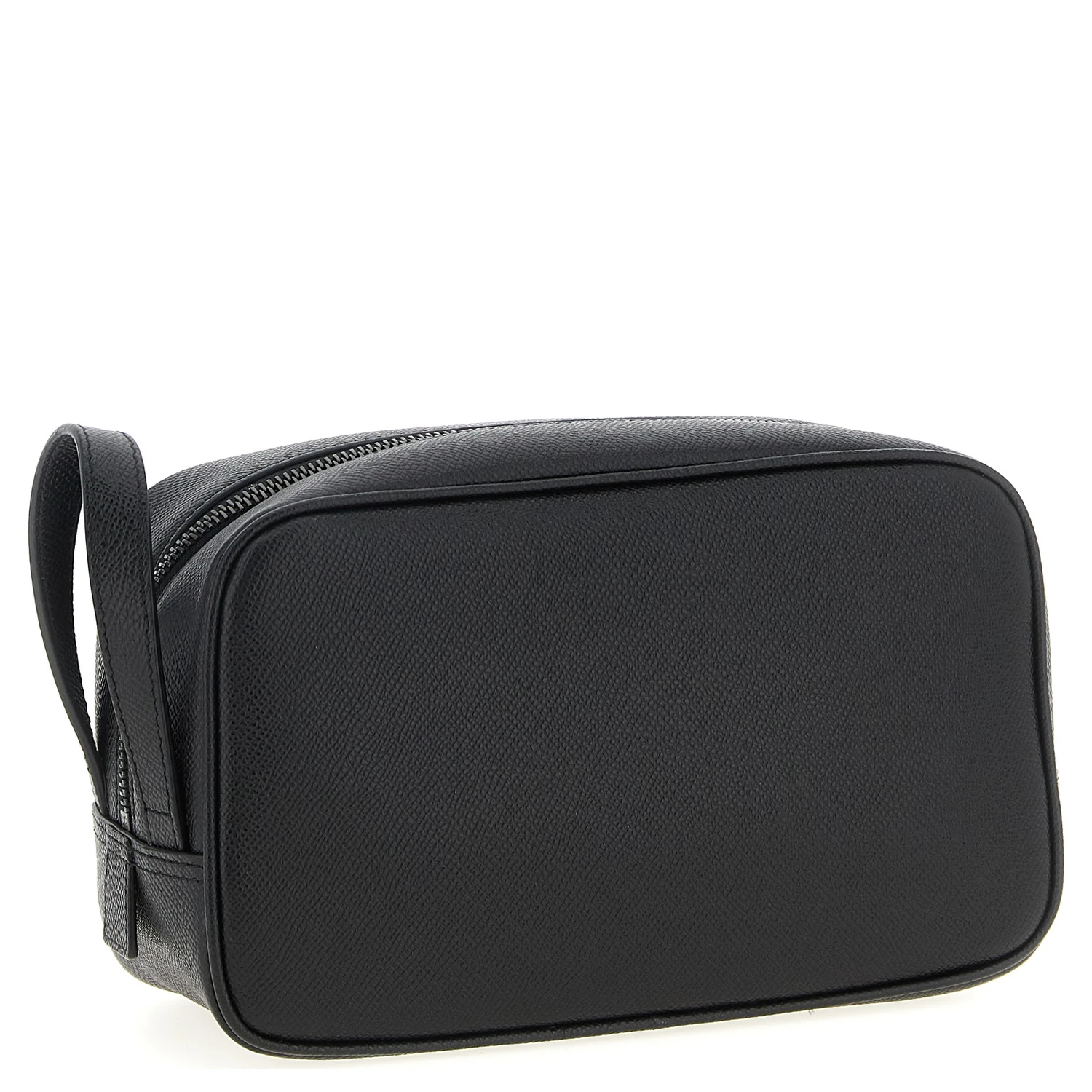 Black Calfskin Leather Wallet