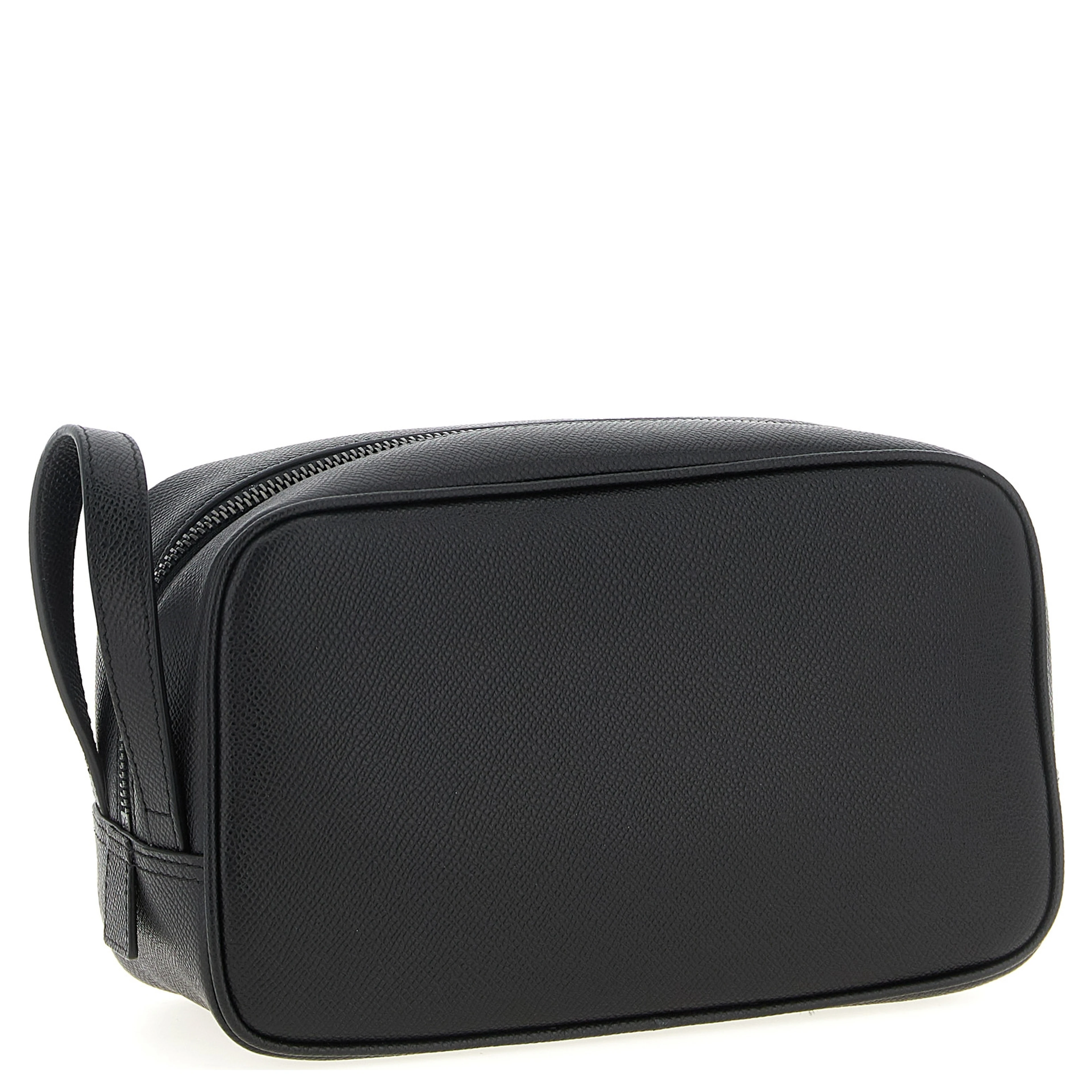 Black Calfskin Leather Wallet