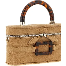 Beige Goatskin Handbag