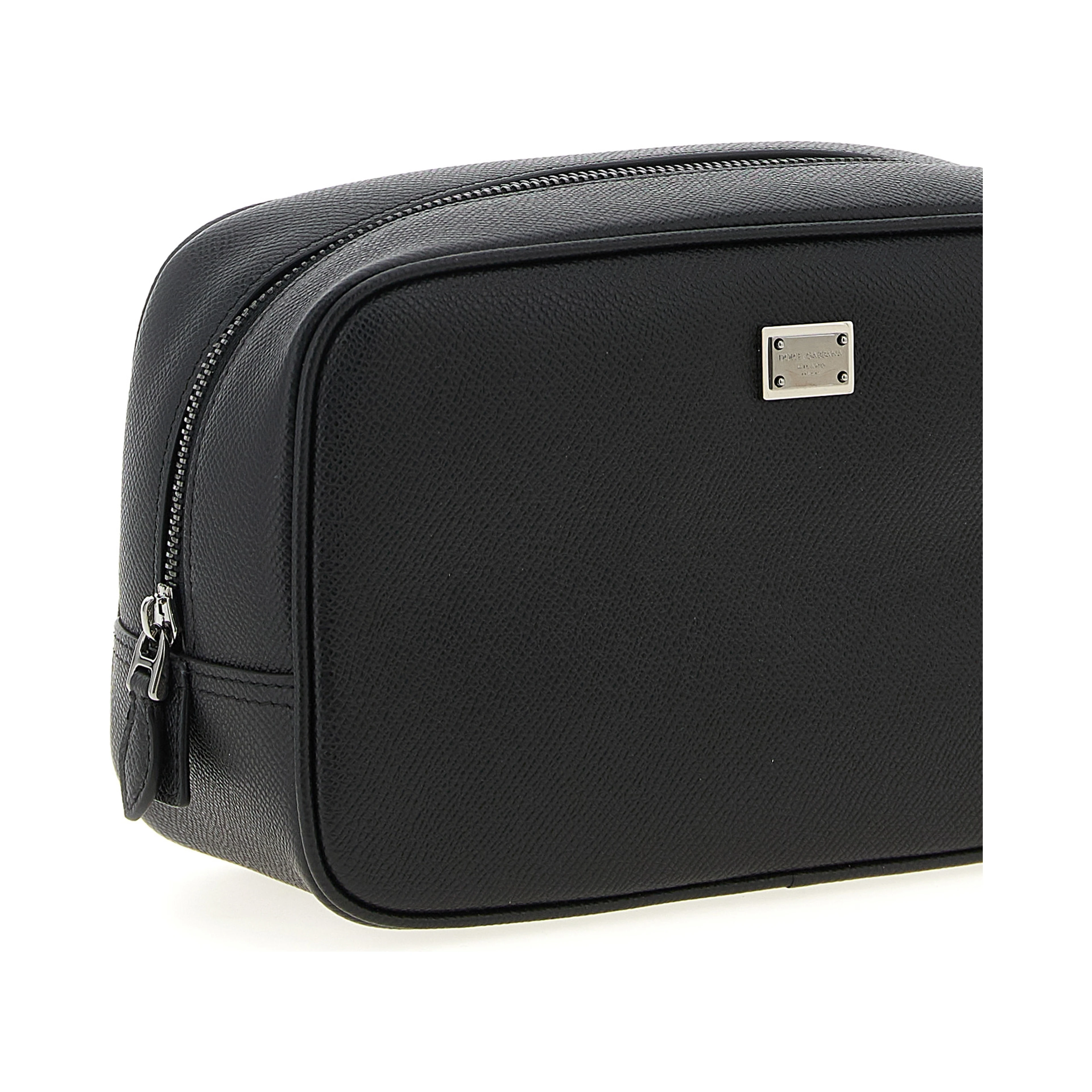 Black Calfskin Leather Wallet