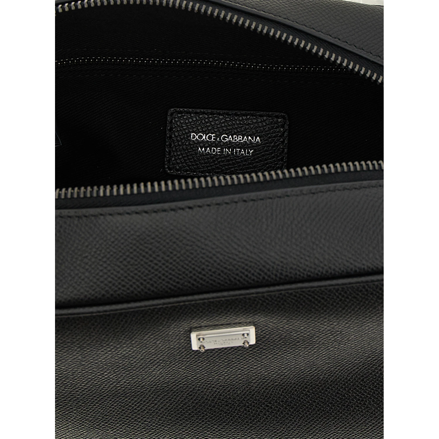 Black Calfskin Leather Wallet