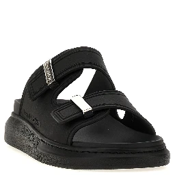 Black Rubber Slides