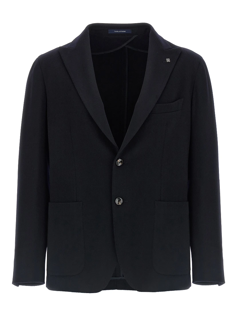 Blue Cashmere Blazer