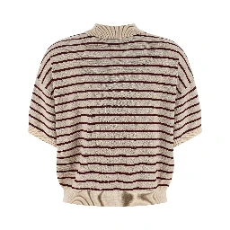 Multicolor Mohair Polo Shirt