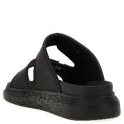 Black Rubber Slides