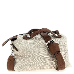 Beige Polyethylene Handbag