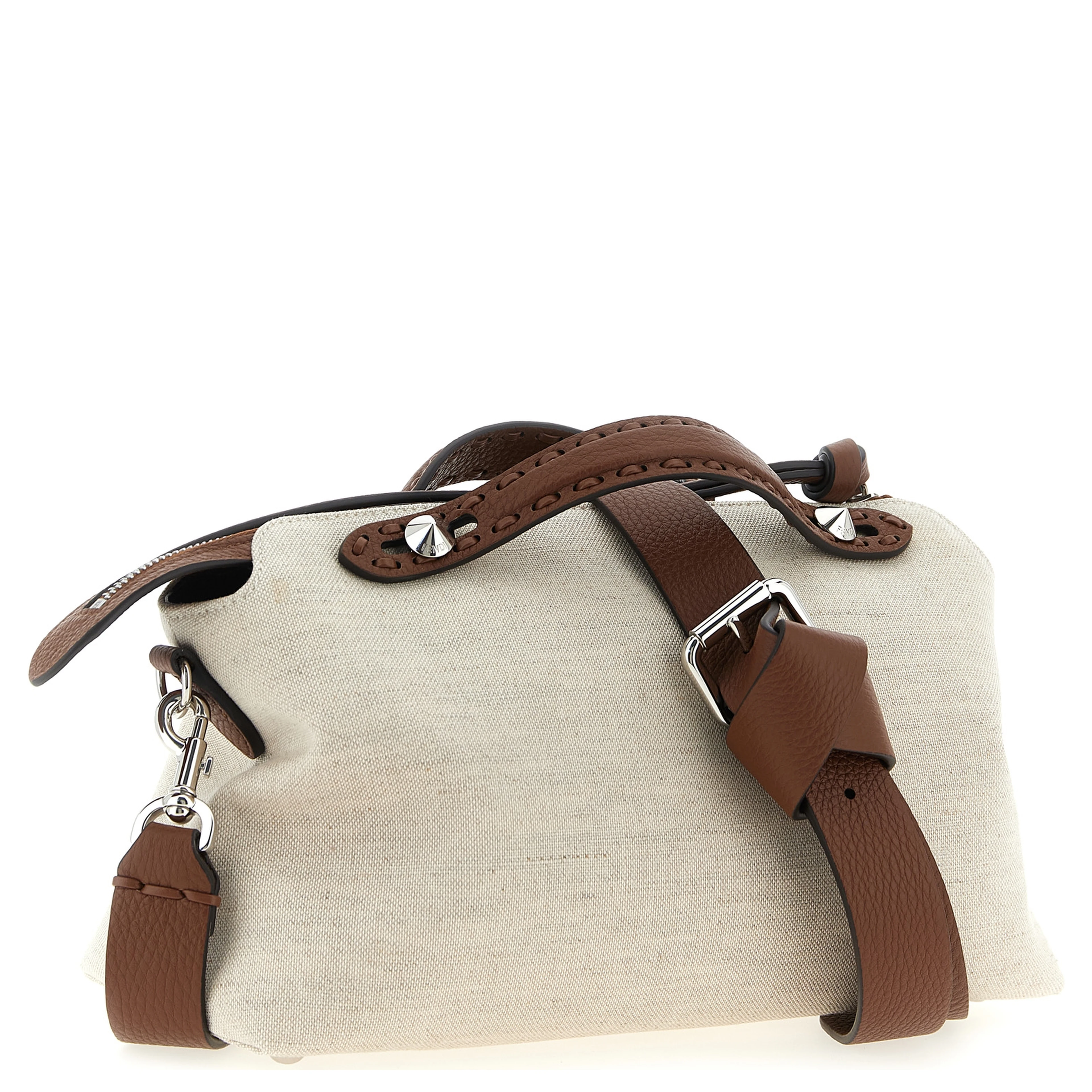 Beige Polyethylene Handbag