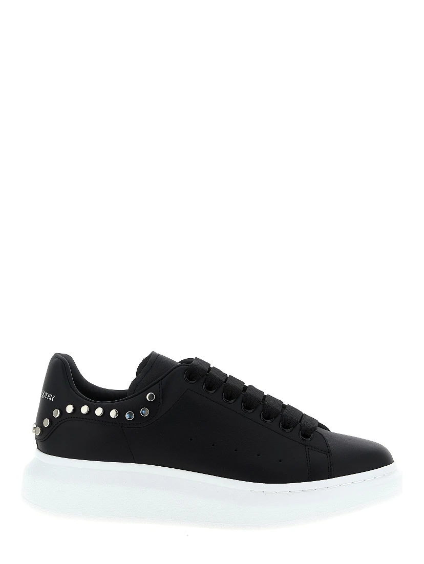 Black Calfskin Chunky Sneakers