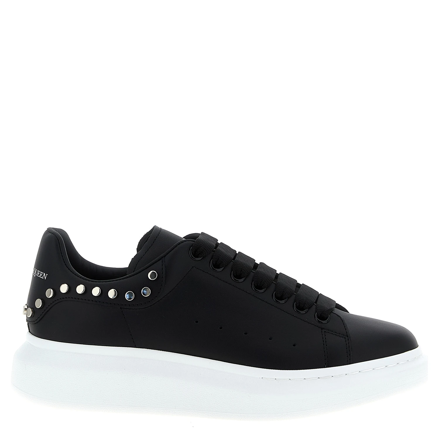 Black Calfskin Chunky Sneakers