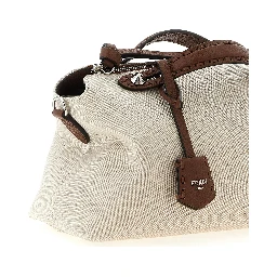 Beige Polyethylene Handbag