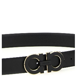 Black Calfskin Regular Belt