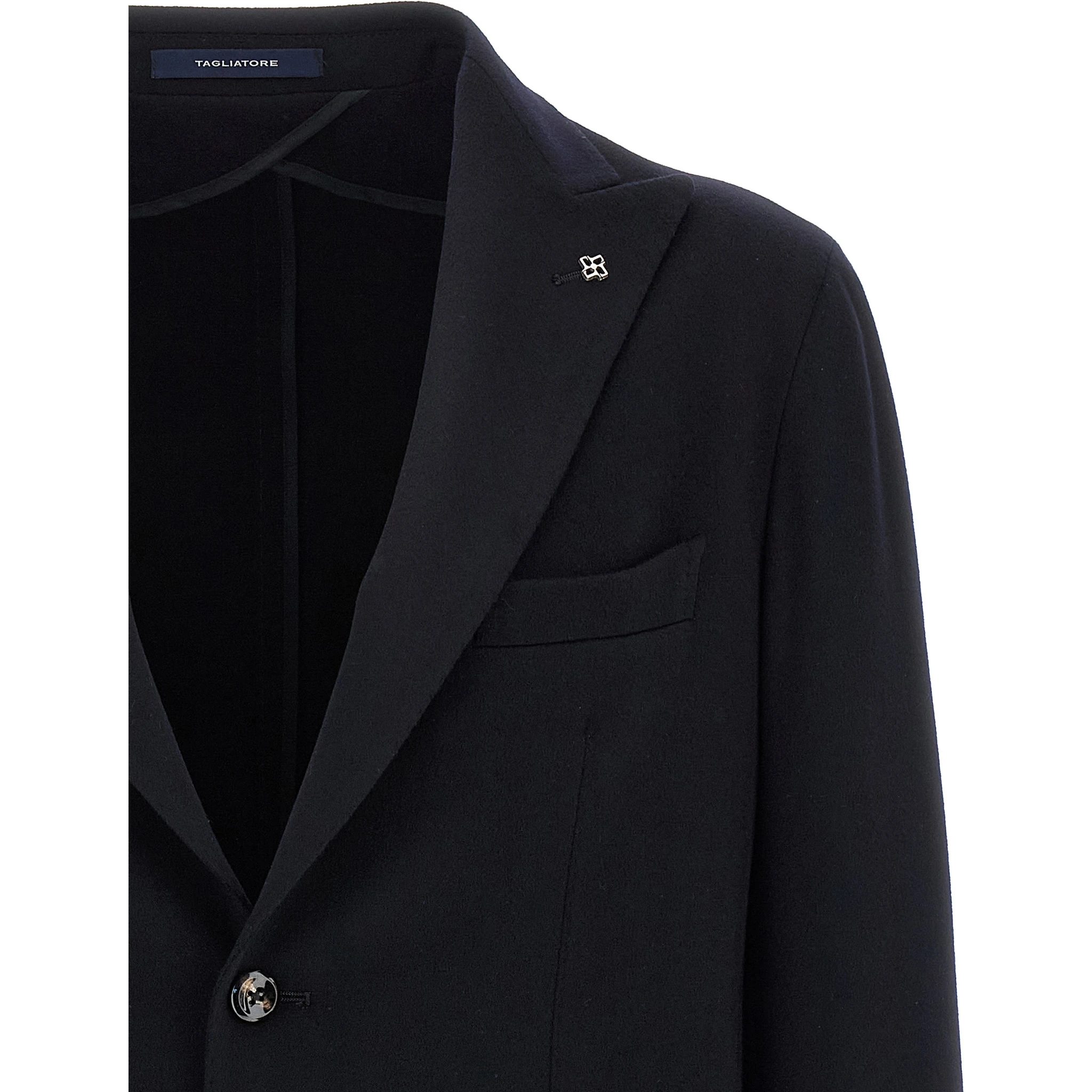 Blue Cashmere Blazer