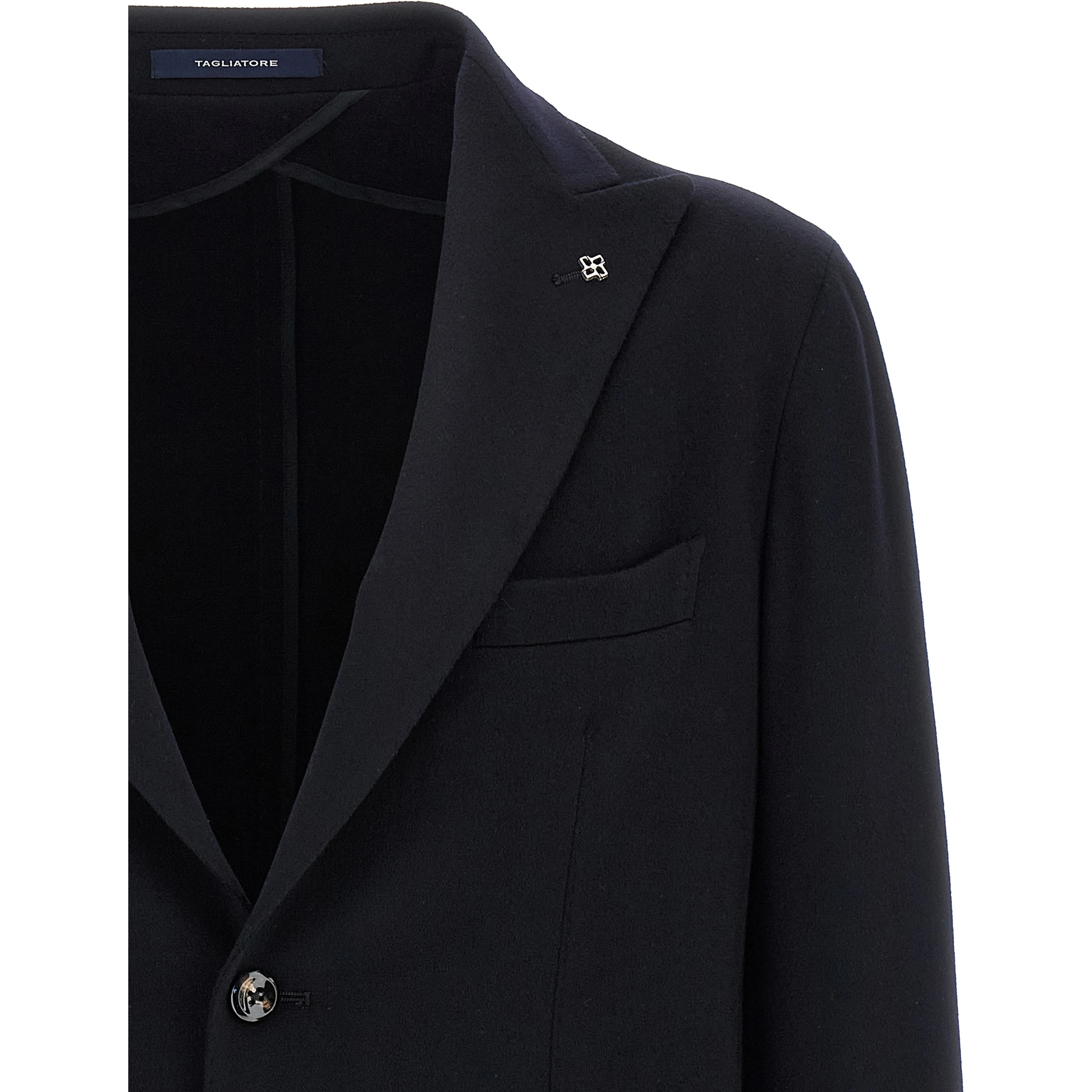 Blue Cashmere Blazer