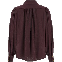 Purple Viscose Blouse
