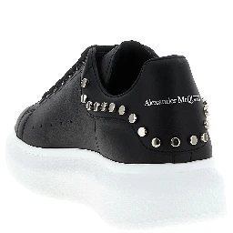 Black Calfskin Chunky Sneakers
