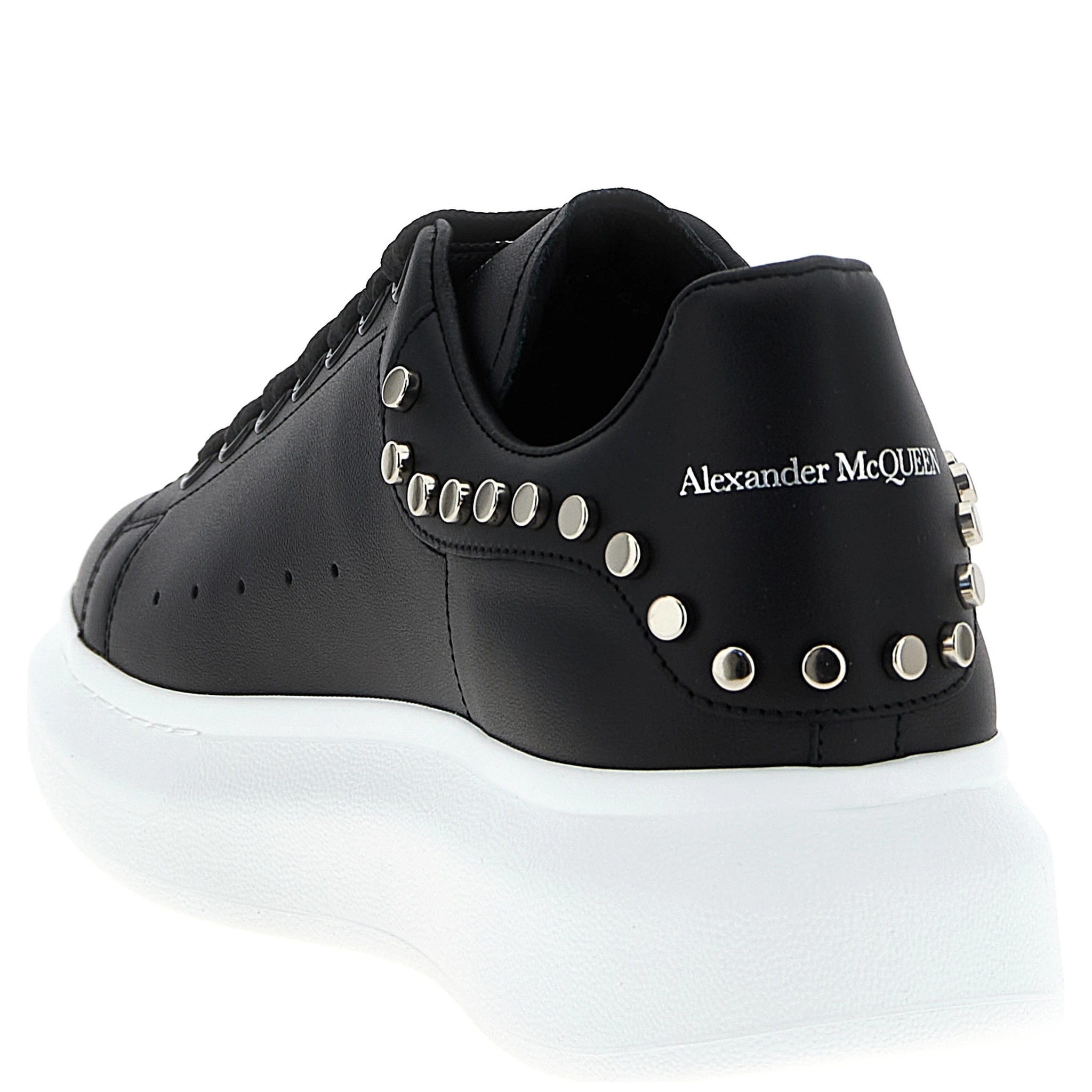 Black Calfskin Chunky Sneakers