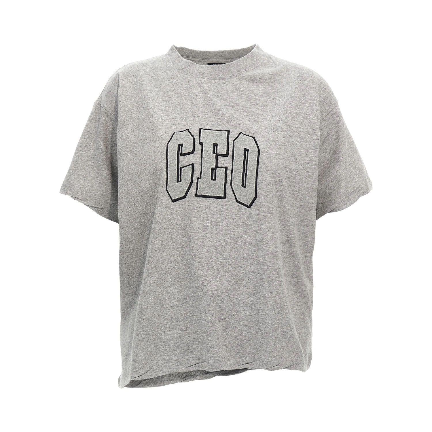 Gray Cotton T-Shirt