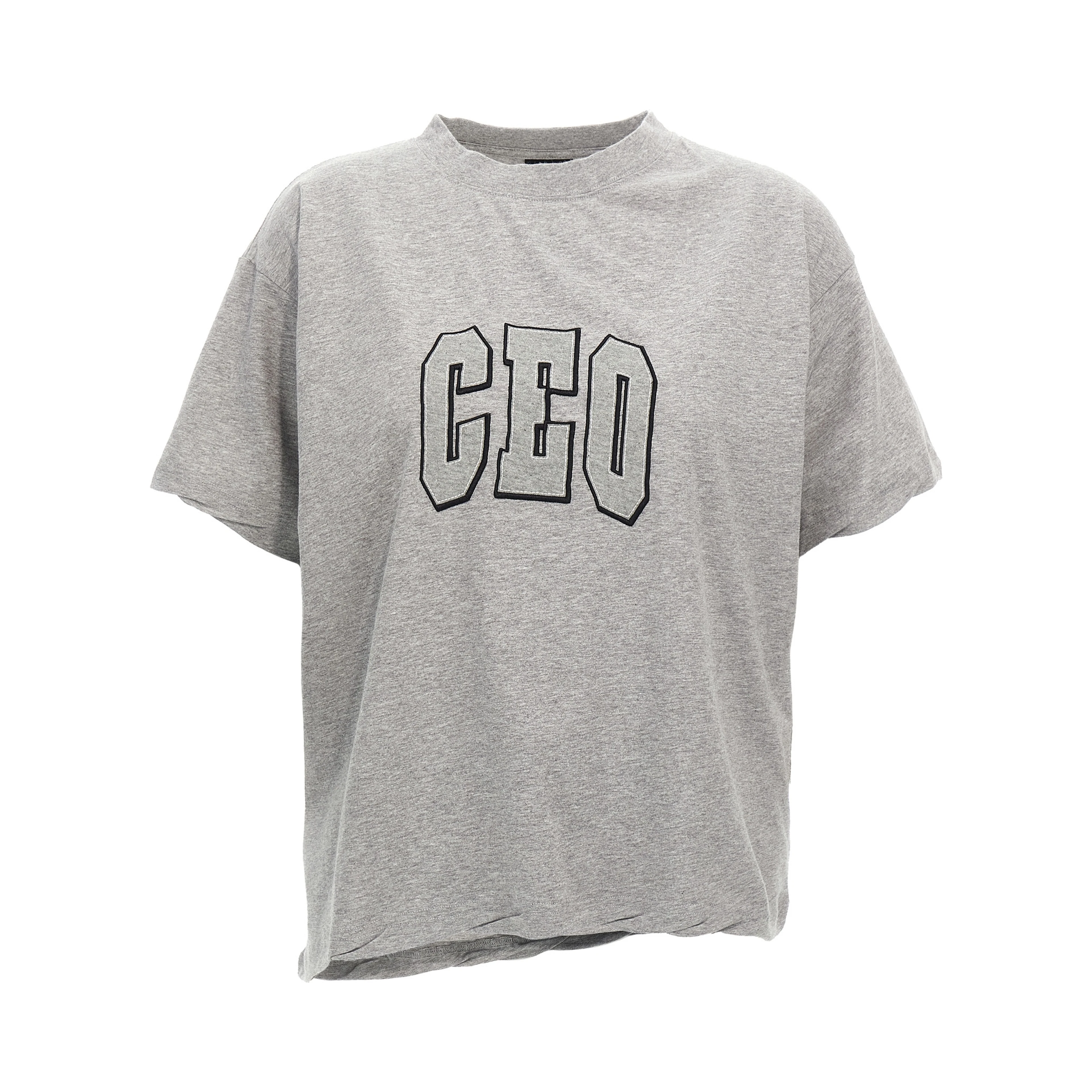 Gray Cotton T-Shirt