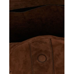 Brown Goatskin Tote Bag