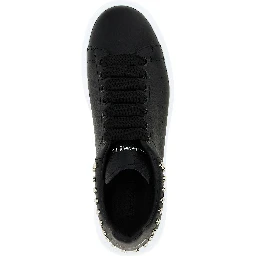 Black Calfskin Chunky Sneakers