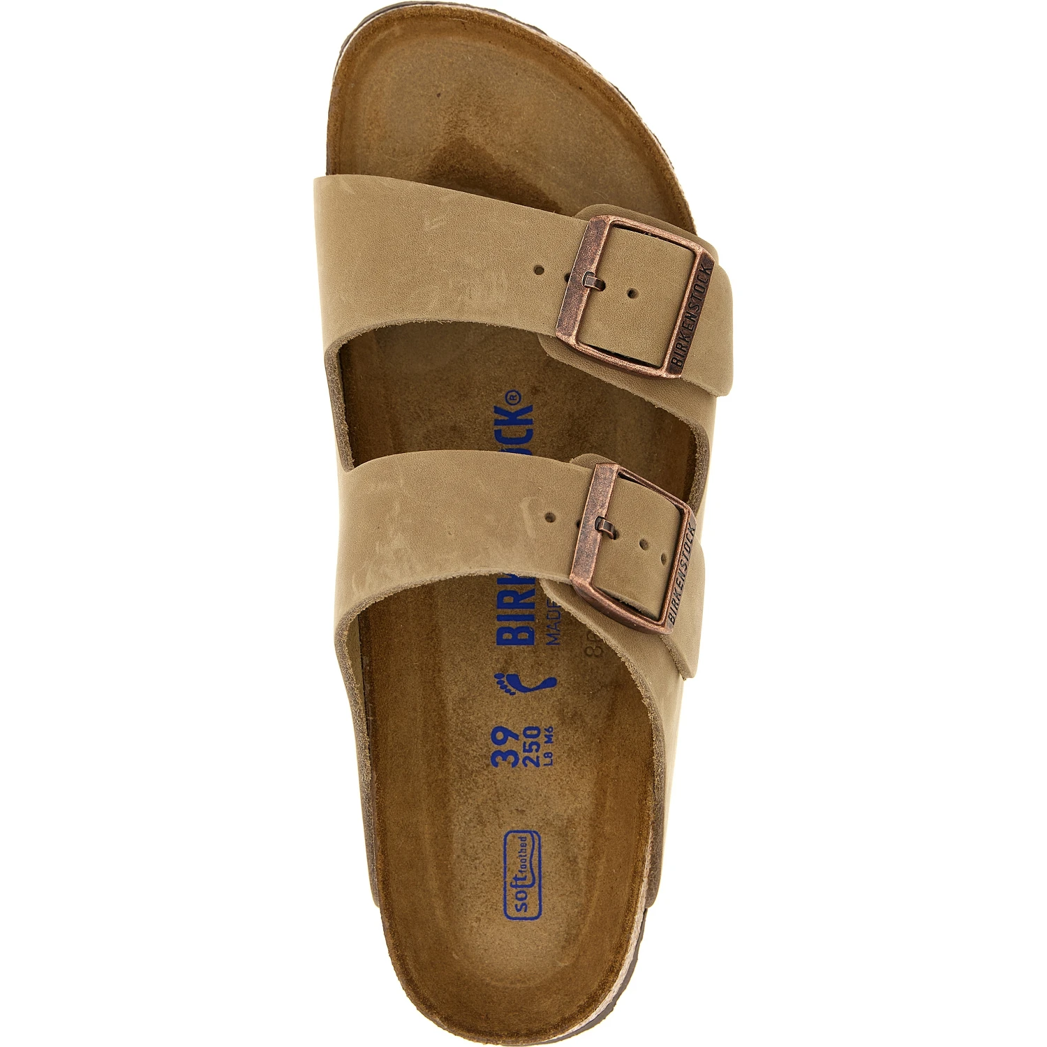 Brown Leather Slides