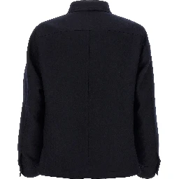 Blue Wool Blouse