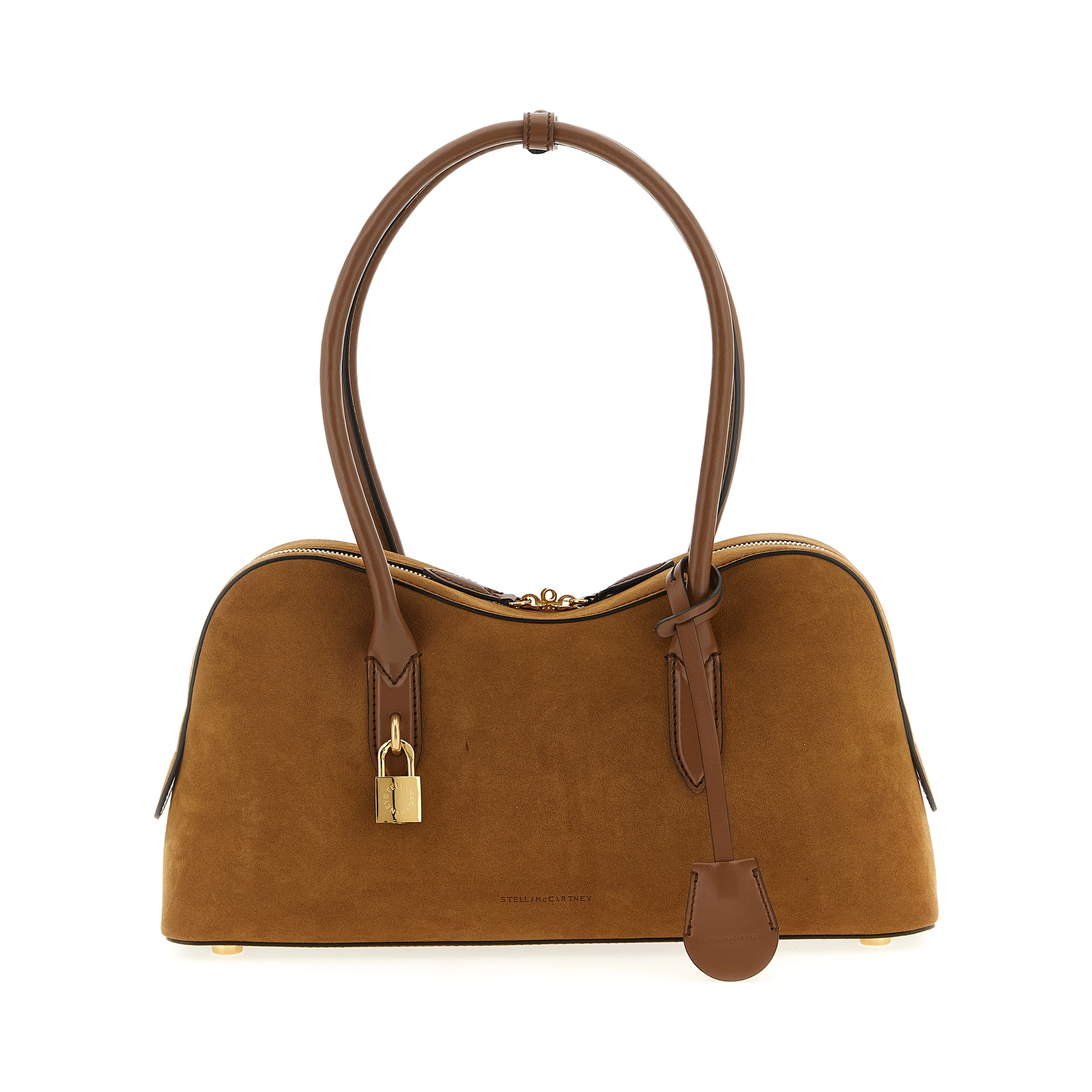 Brown Polyamide Shoulder Bag