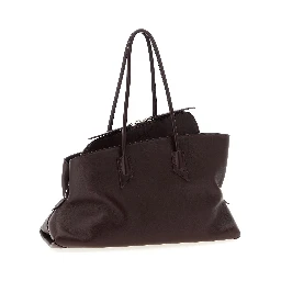 Purple Calfskin Shoulder Bag