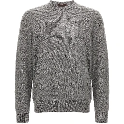 Gray Virgin Wool Cardigan