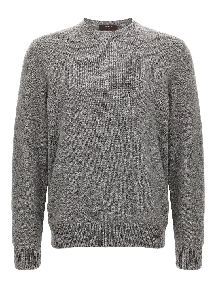Gray Virgin Wool Cardigan