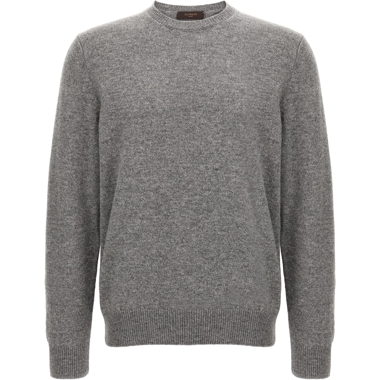 Gray Virgin Wool Cardigan
