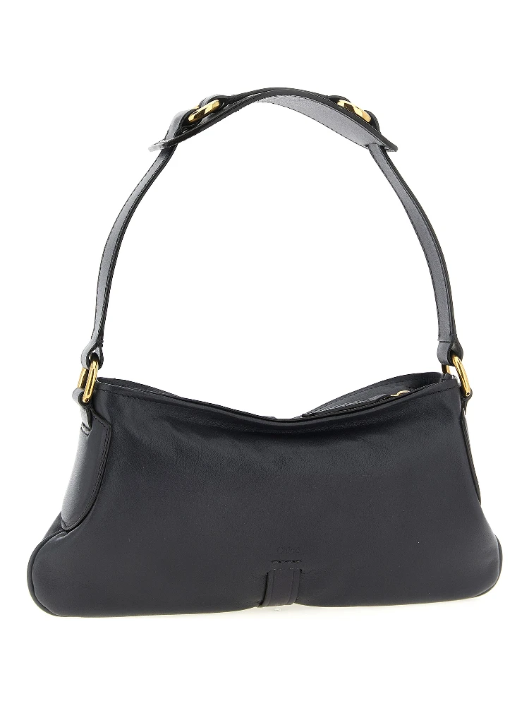 Black Cowhide Shoulder Bag alternative