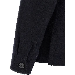 Blue Wool Blouse