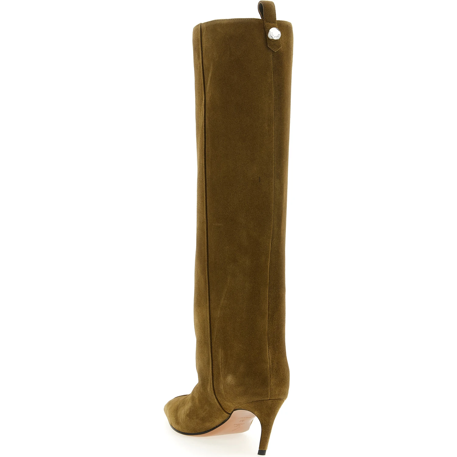 Bicolor Goatskin Over The Knee