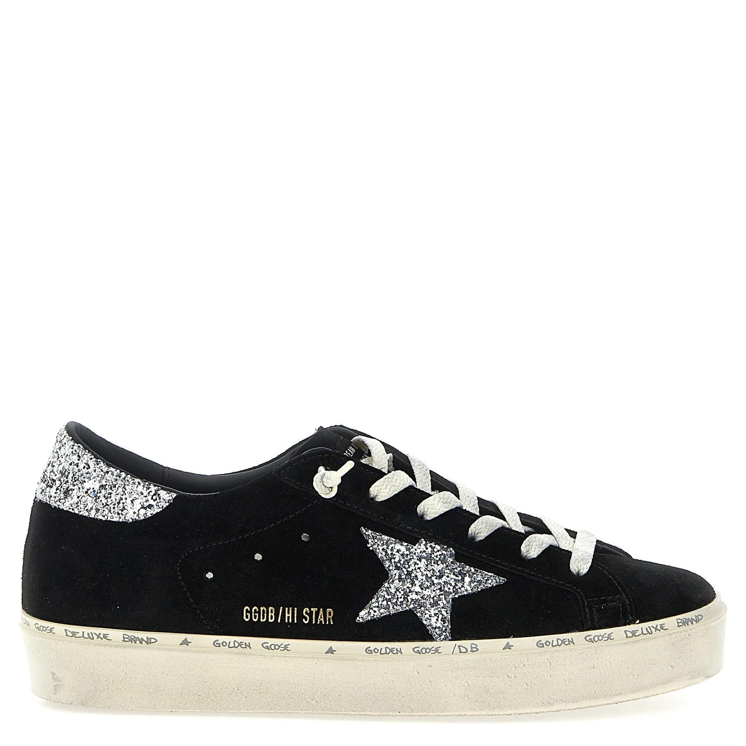 Black Leather Low Top Sneakers