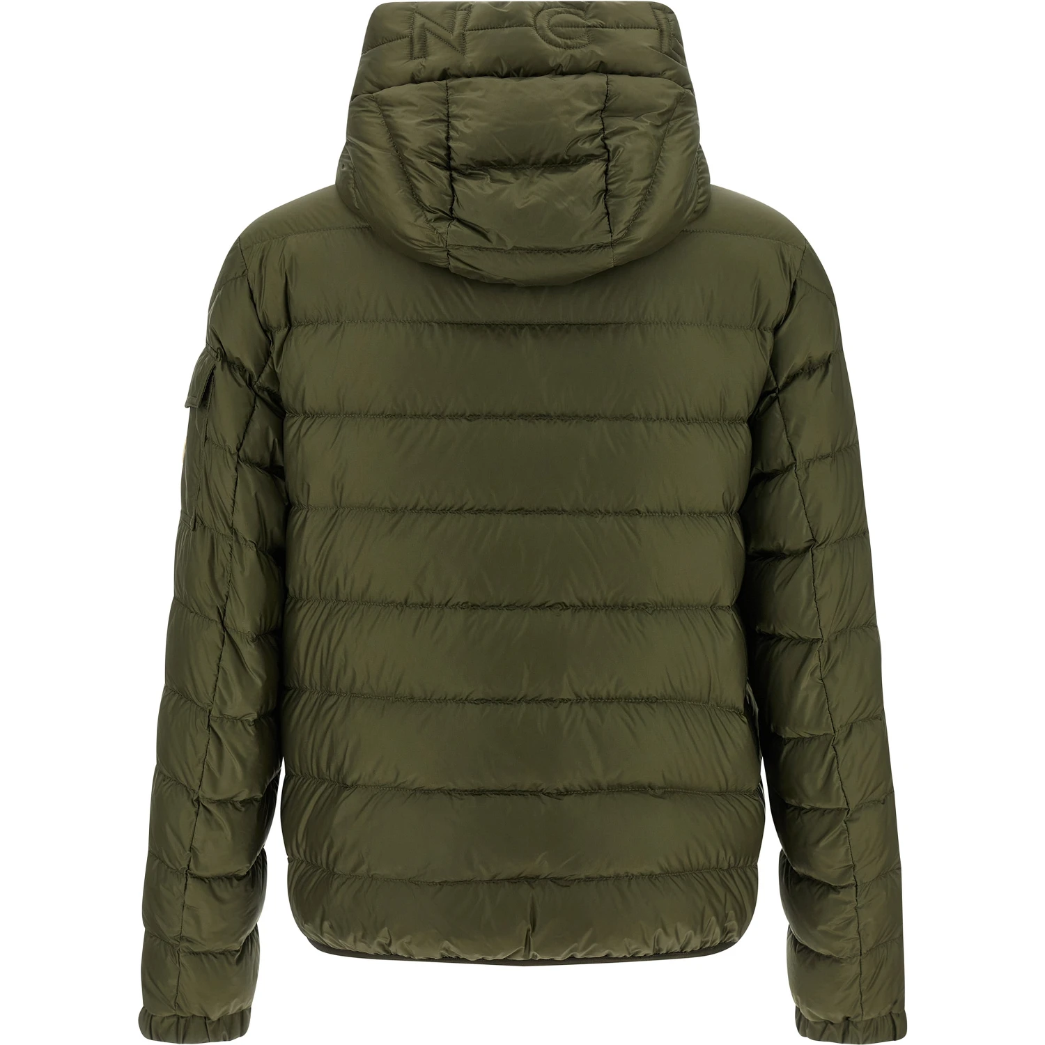 Bicolor Polyamide Full-Length Jacket