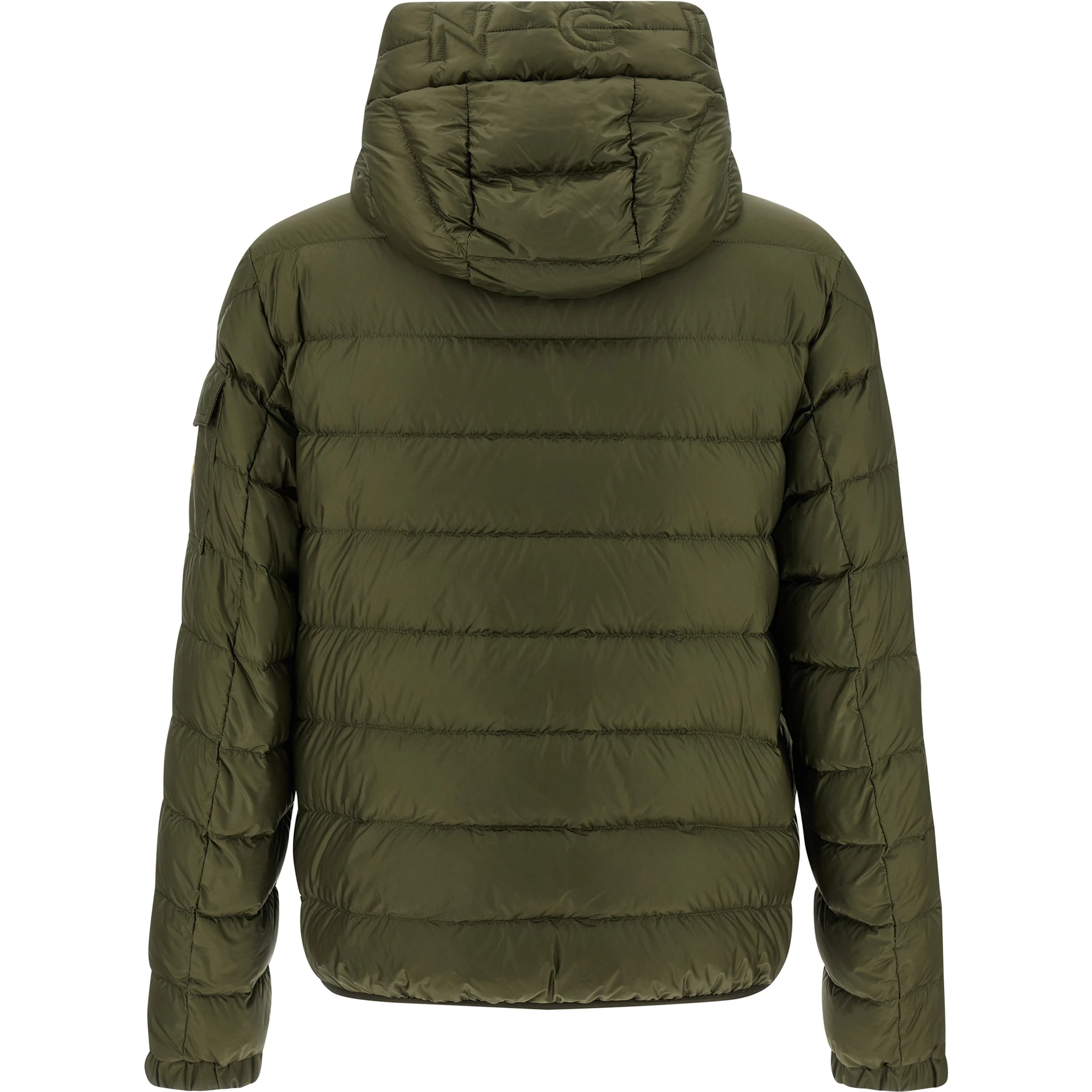 Bicolor Polyamide Full-Length Jacket