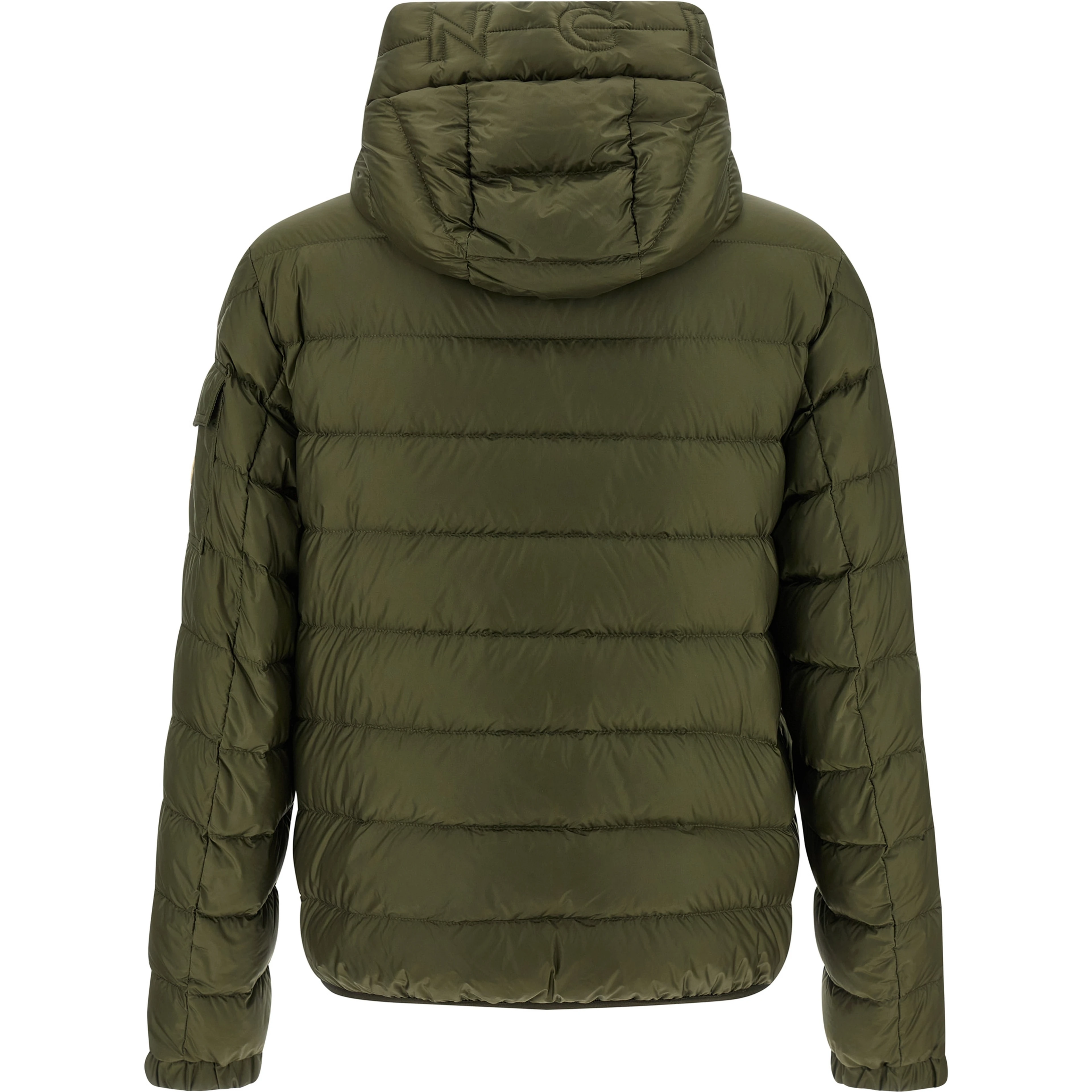 Bicolor Polyamide Full-Length Jacket